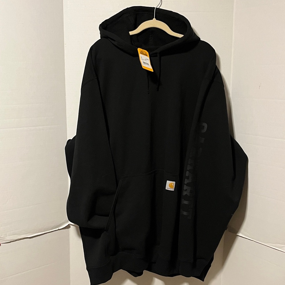 Carhartt Rain Defender loose fit Black Pullover Hoodie